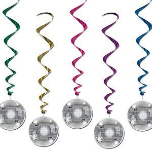 Disco Balls Hanging Decoration Whirls