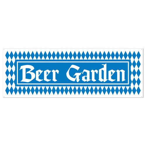 Oktoberfest Beer Garden Sign Banner