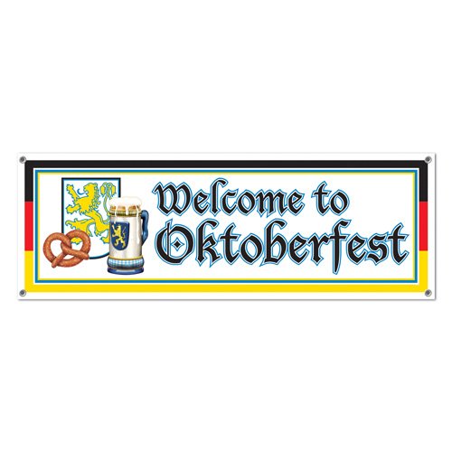 Welcome to Oktoberfest Sign Banner