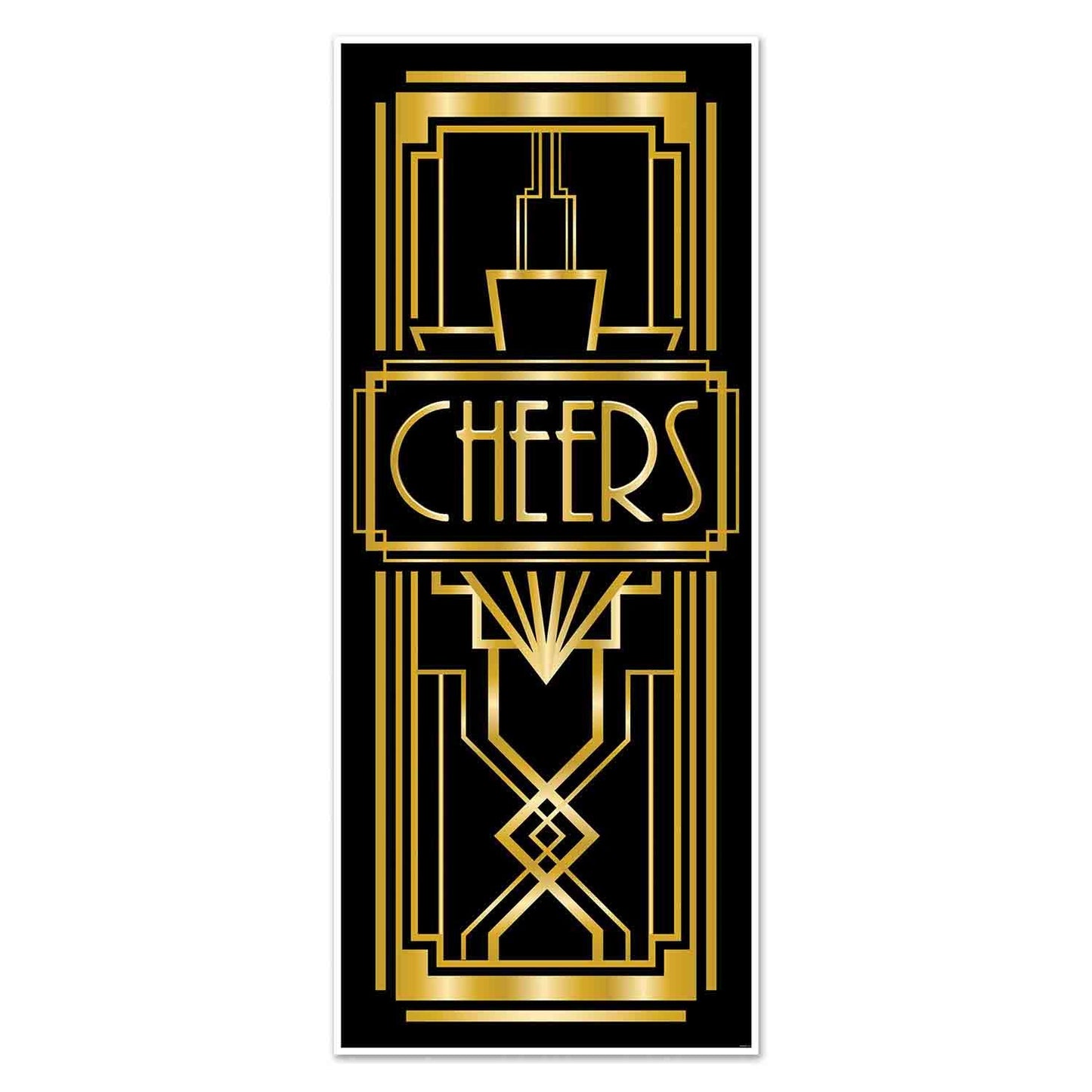 Great 20's Cheers Door Cover