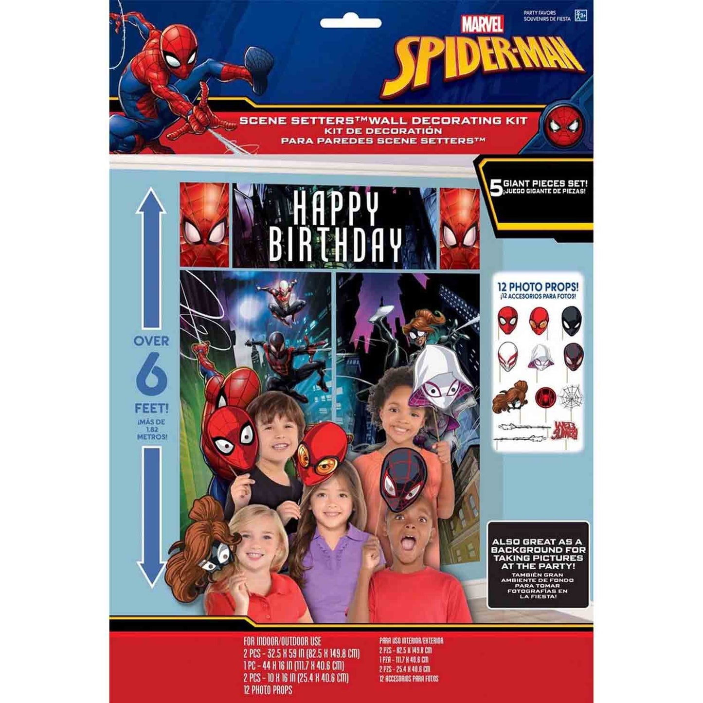 Spider-Man Webbed Wonder Scene Setter with Props