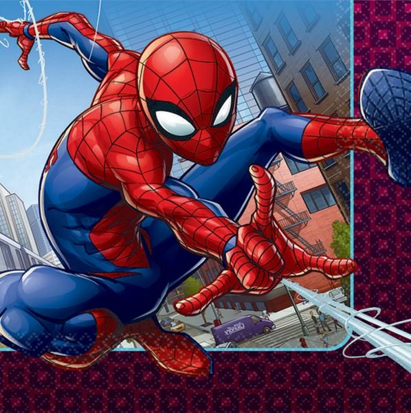 Spider-Man Webbed Wonder Lunch Napkins