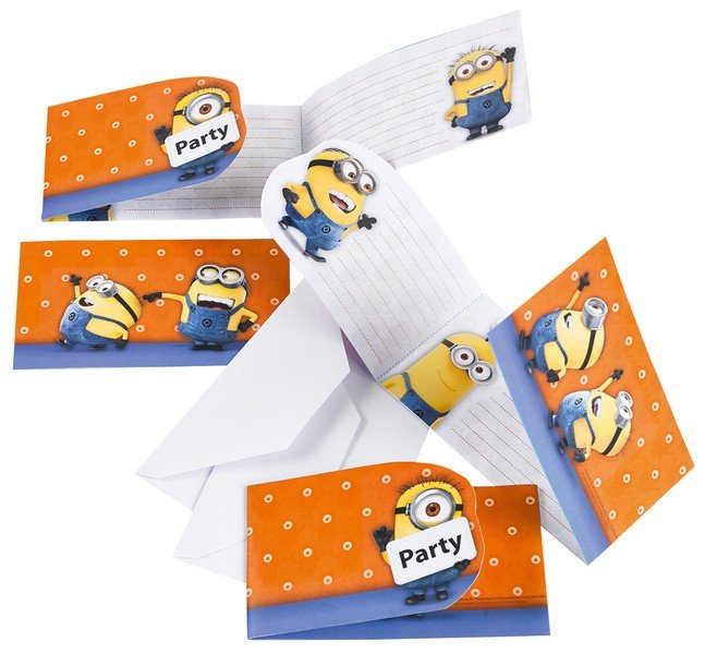 Minions Invitations