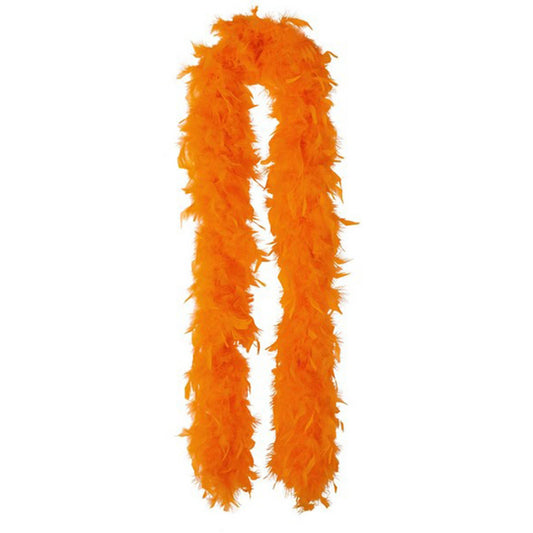 Feather Boa - Orange