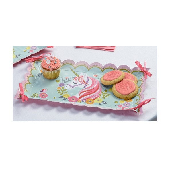 Magical Unicorn Paper Tray with Ribbon