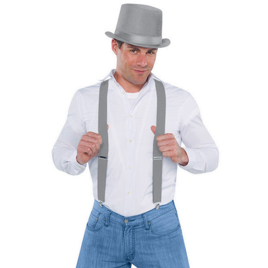 Suspenders -  Silver