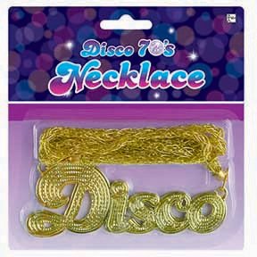 Disco Fever 70's Costume Necklace