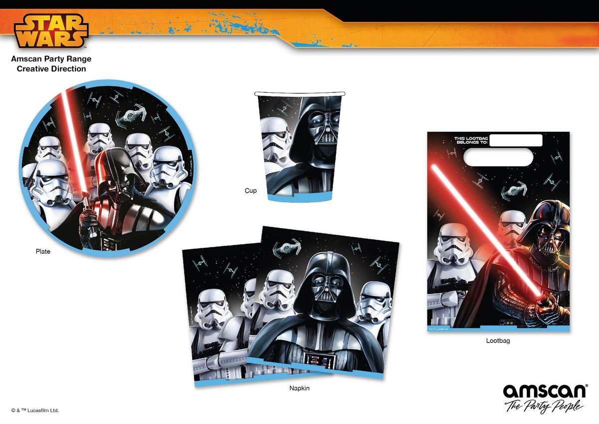 Star Wars Classic Party Pack 40pc