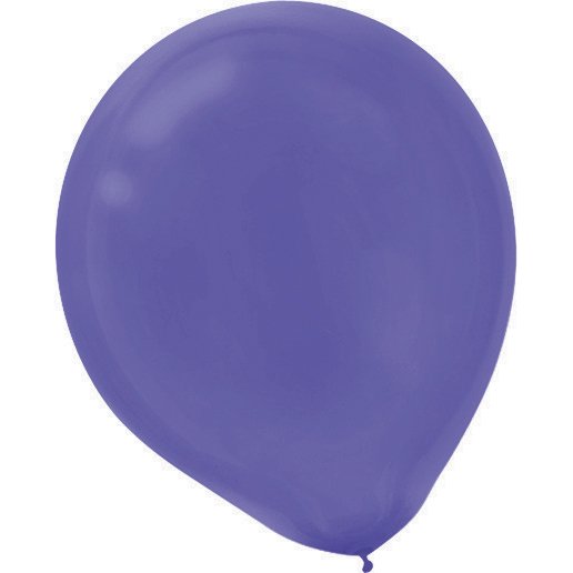 Latex Balloons 12cm 50 Pack New Purple