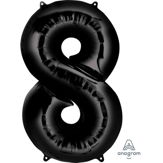 SuperShape Black Numeral 8.