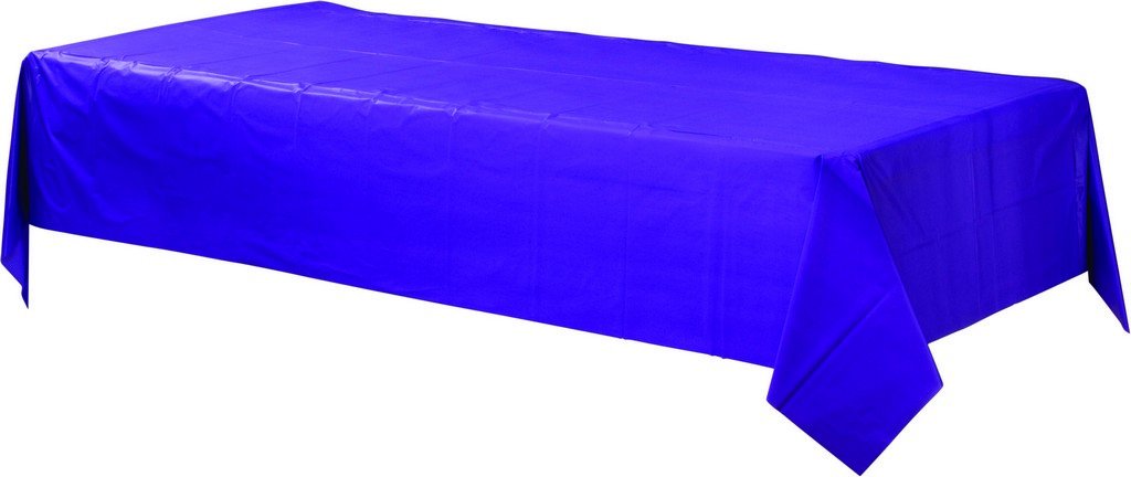 Plastic Rectangular Tablecover-New Purple