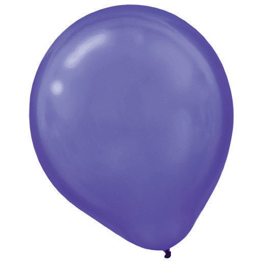 Latex Balloons Pearl 30cm 15CT New Purple