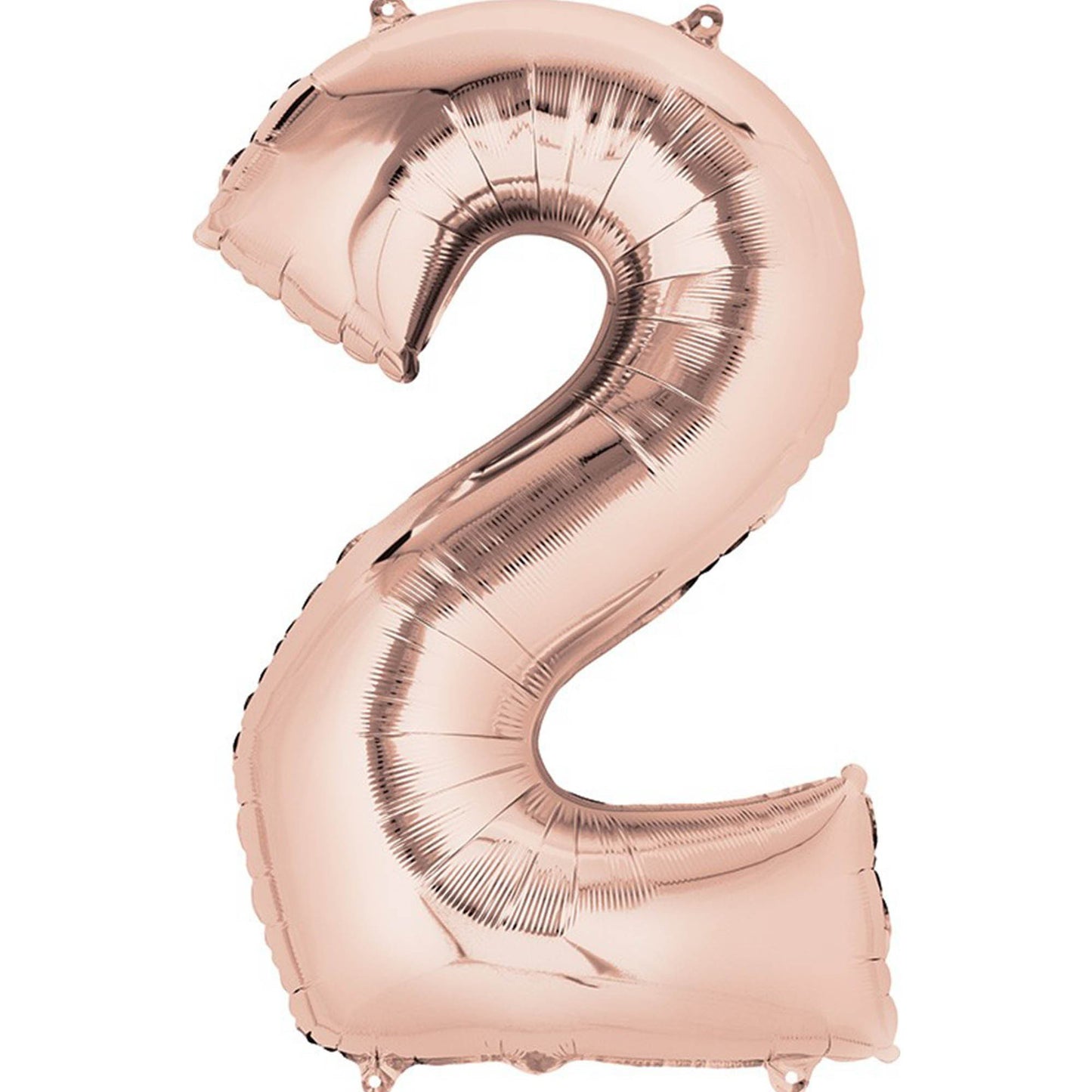 SuperShape Rose Gold Numeral 2.