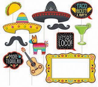 Fiesta Deluxe Jumbo Photo Props