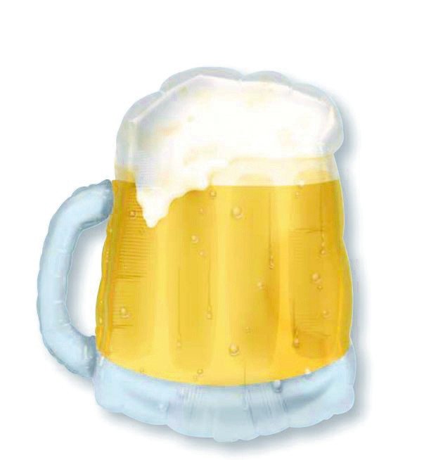 SuperShape See-Thru Transparent Beer Mug