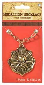 Pirate Medallion Necklace