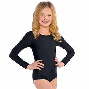 Black Body Suit Child Size Small to Medium