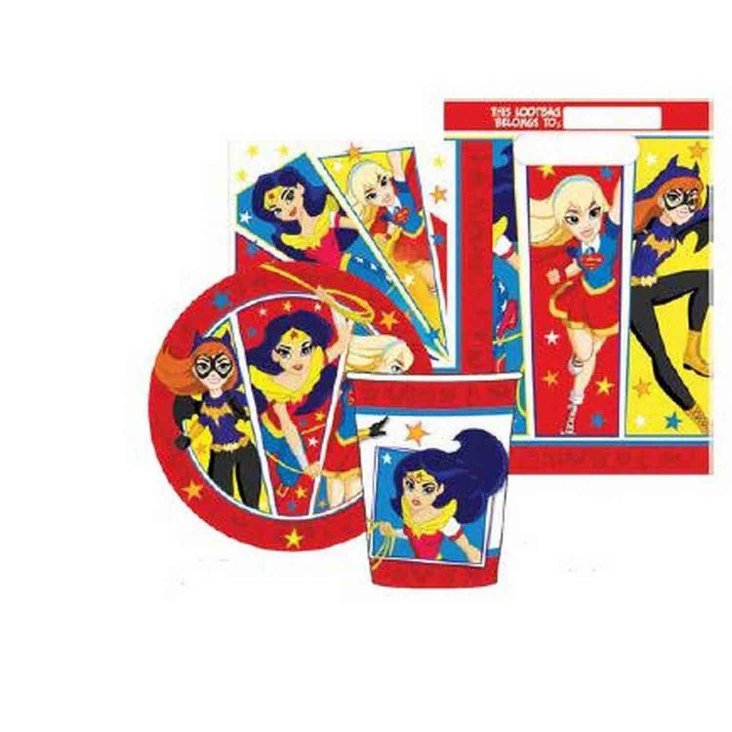 DC Superhero Girls Party Pack 40pc