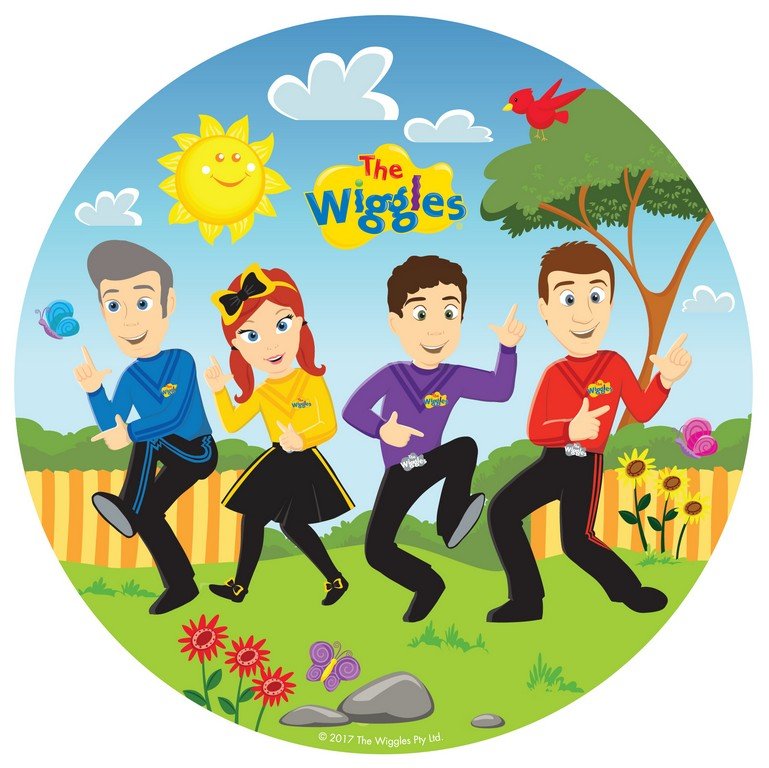 The Wiggles 23cm Round Paper Plates