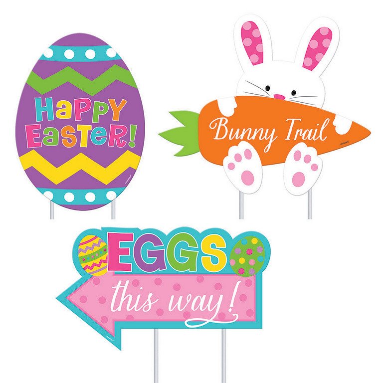 Easter Assorted Sidewalk Signs