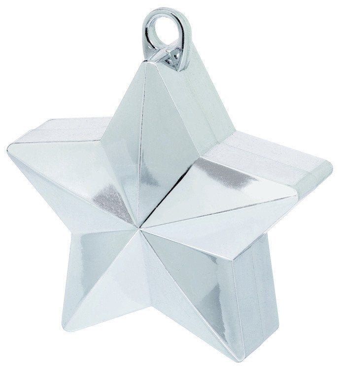 Star Balloon Weight - Silver