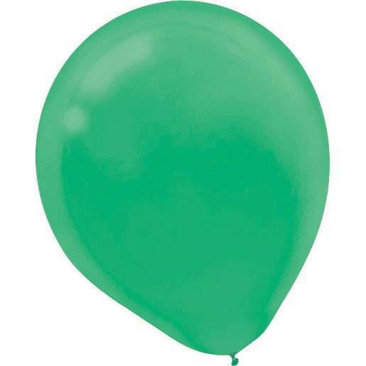 Latex Balloons 12cm 50 Pack Festive Green