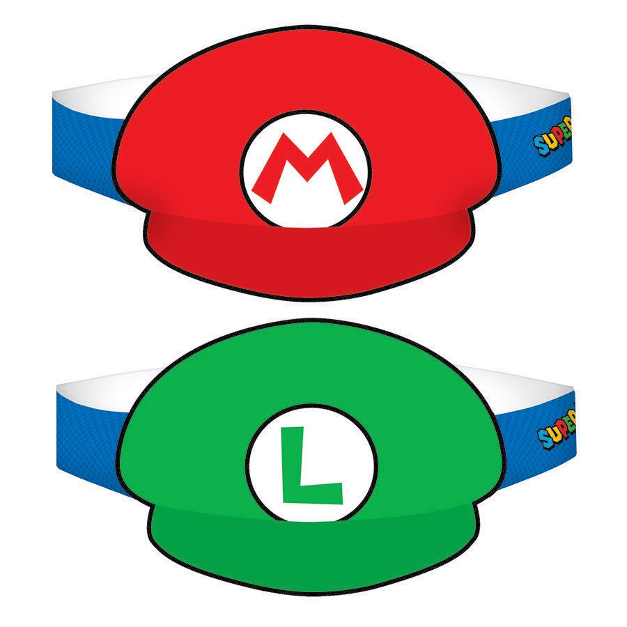 Super Mario Brothers Paper Hat