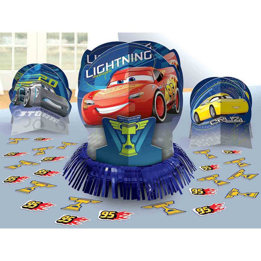 Cars 3 Table Decorations Kit