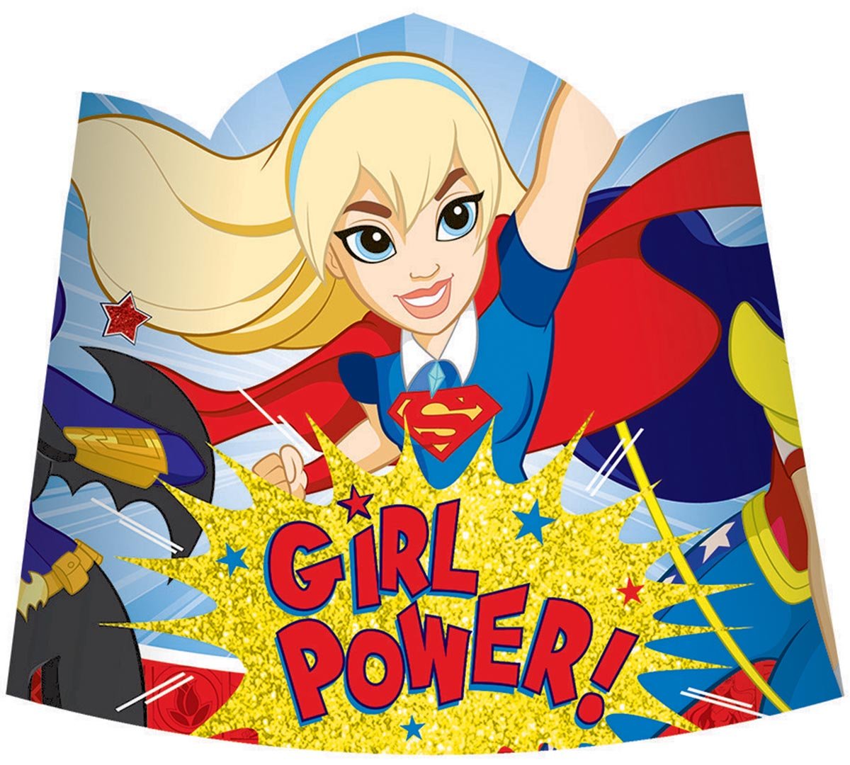 DC Superhero Girls Paper Tiaras