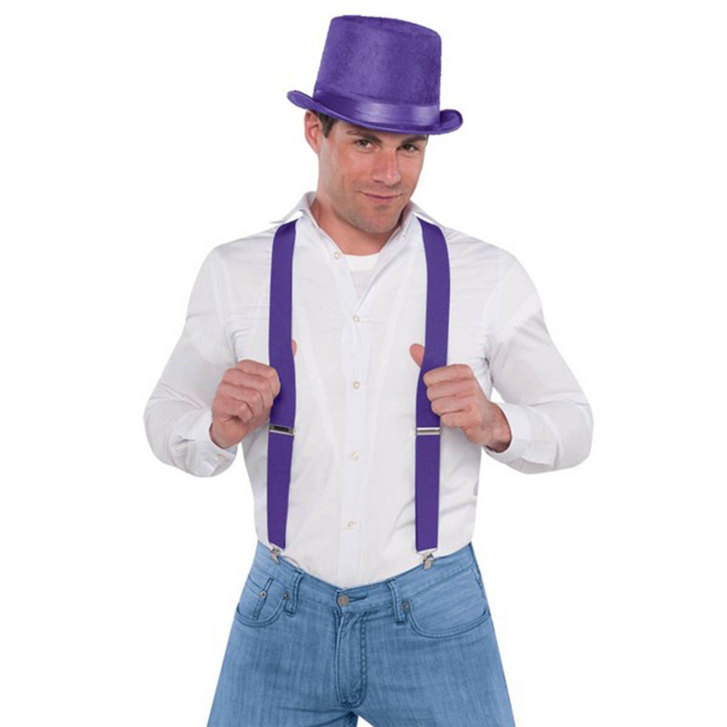 Suspenders - Purple