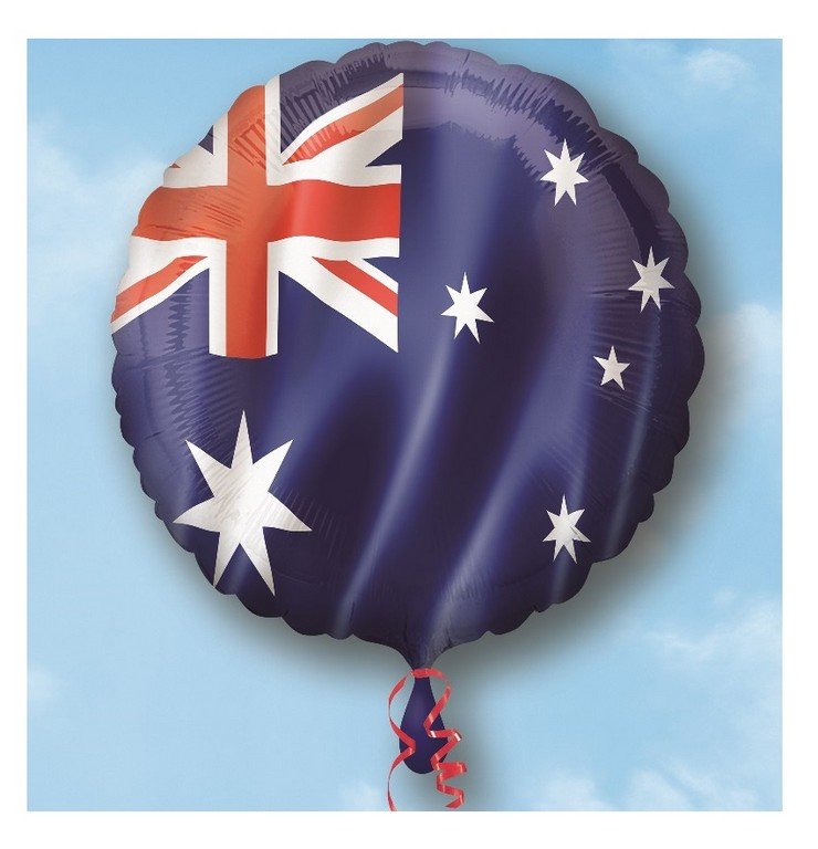 45cm Standard HX Australia Day Flag