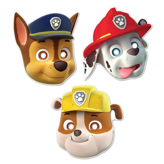 Paw Patrol Paper Masks (Pack of 8)