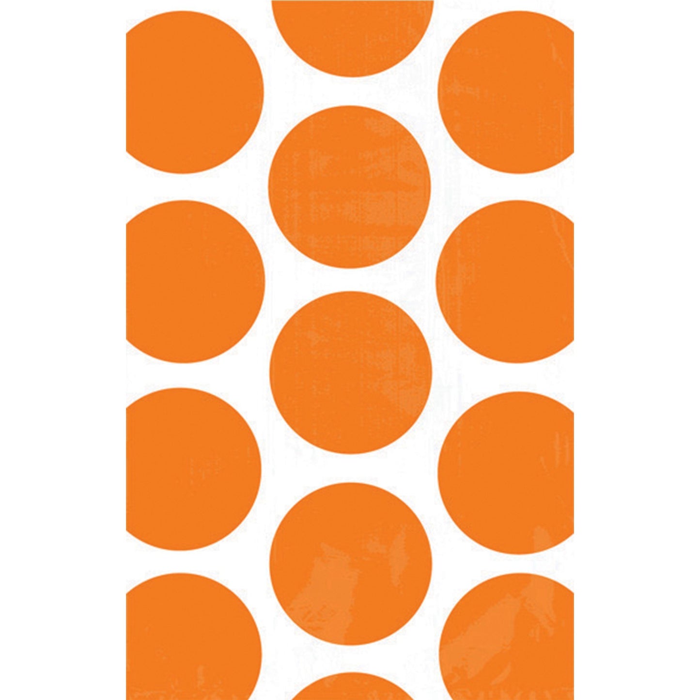 Paper Bag Polka Dot Orange