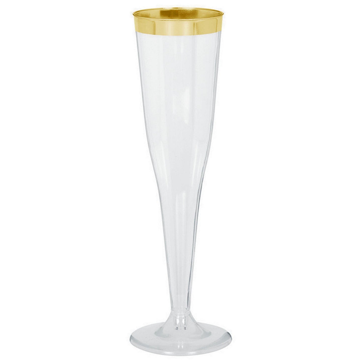 Premium Clear w/Gold Trim 147ml Champagne Glass