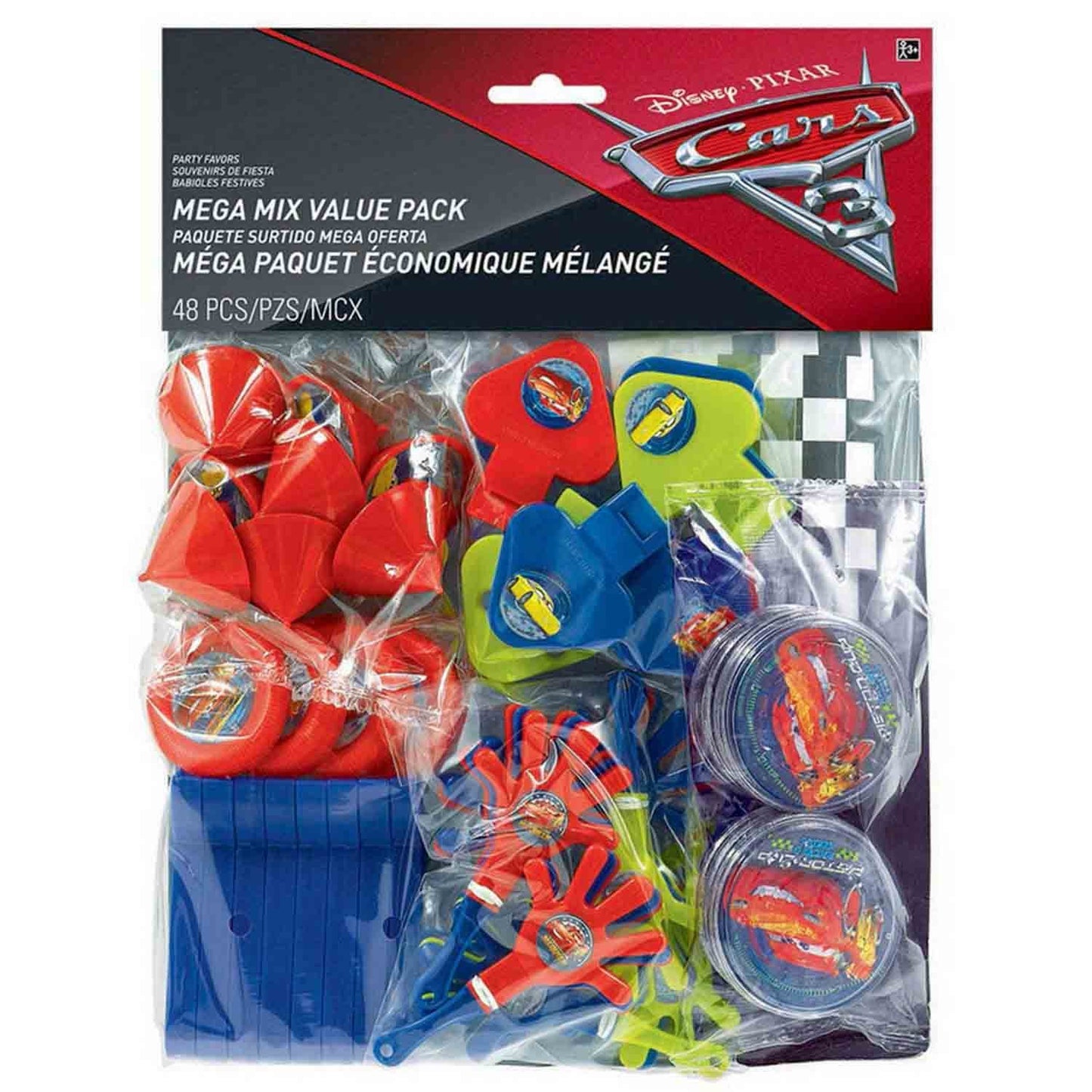 Cars 3 Mega Mix Favours (Pack of 48)