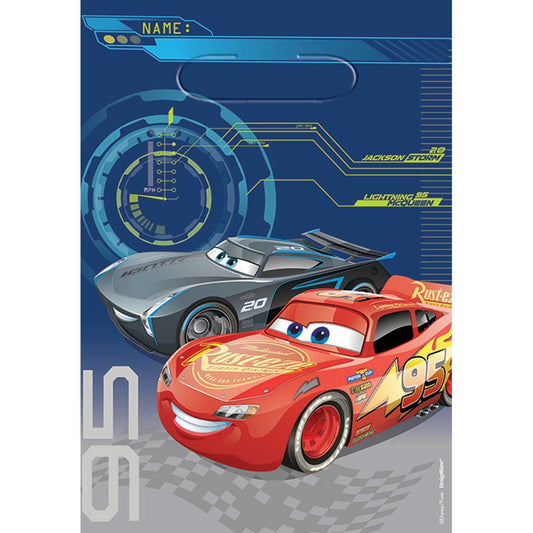 Cars 3 Loot Bags (Pack of 8)