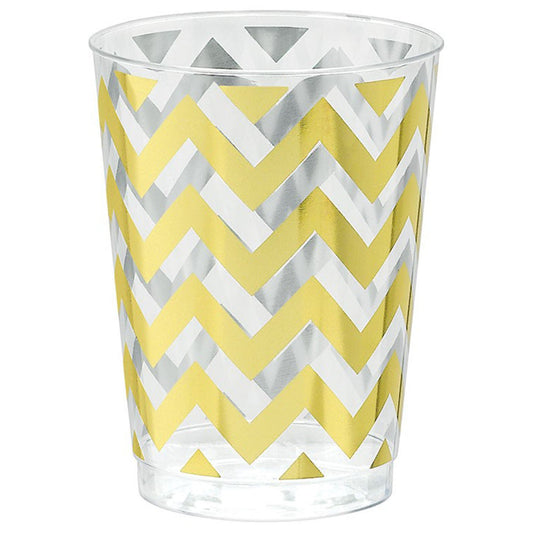 Premium Chevron Gold 295ml Tumbler