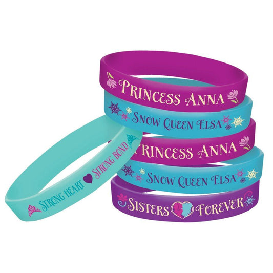 Frozen Rubber Bracelets Favors