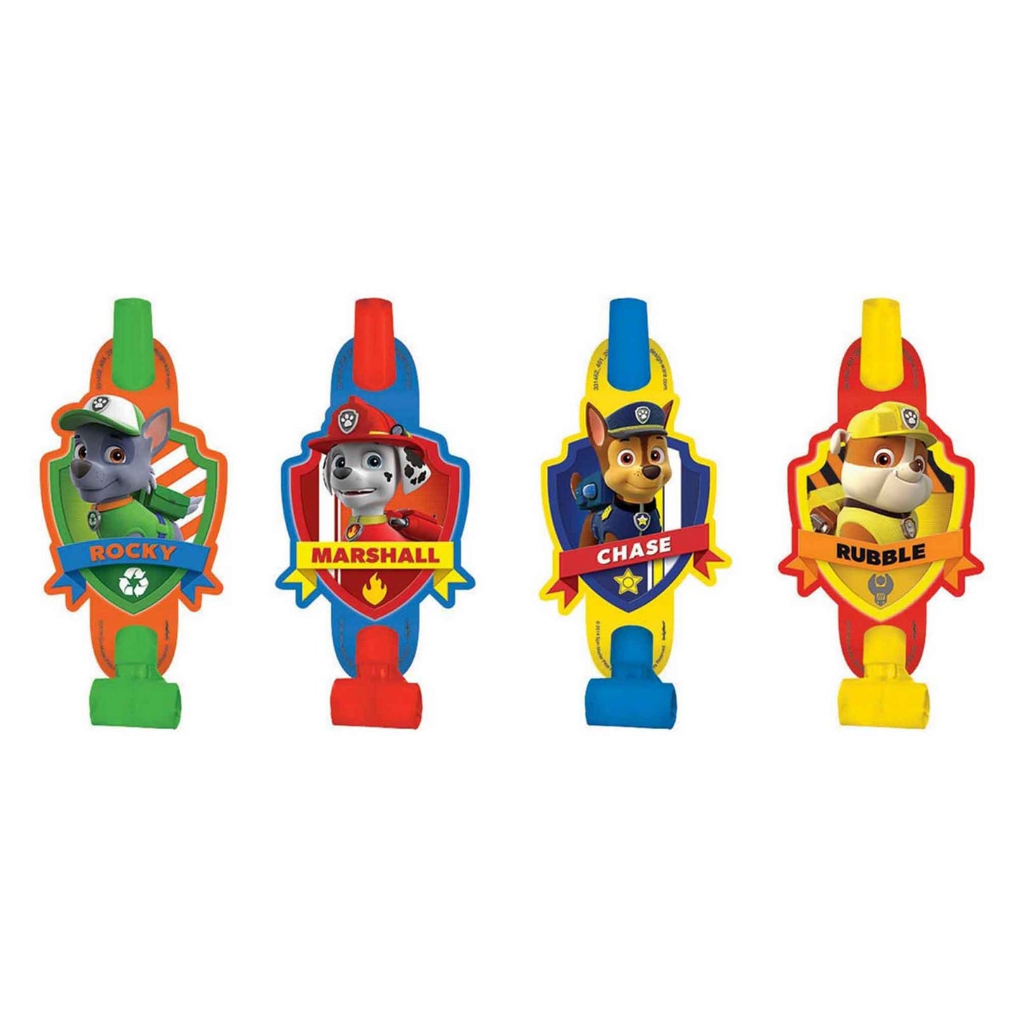 Paw Patrol Blowouts (Pack of 8)