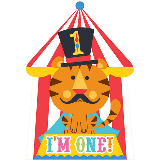 Fisher Price 1st Birthday Circus Invitations