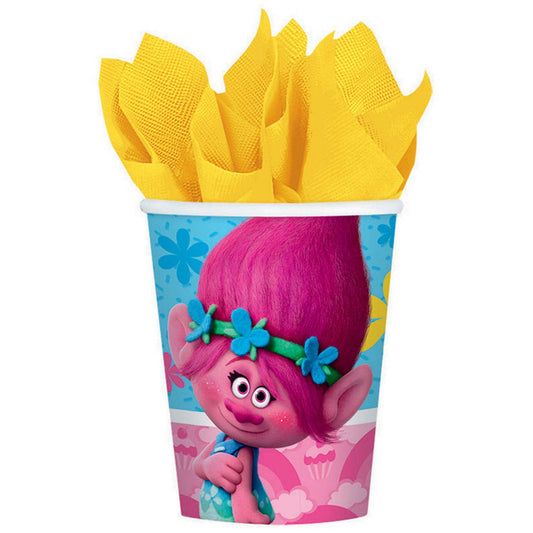 Trolls 266ml Cups