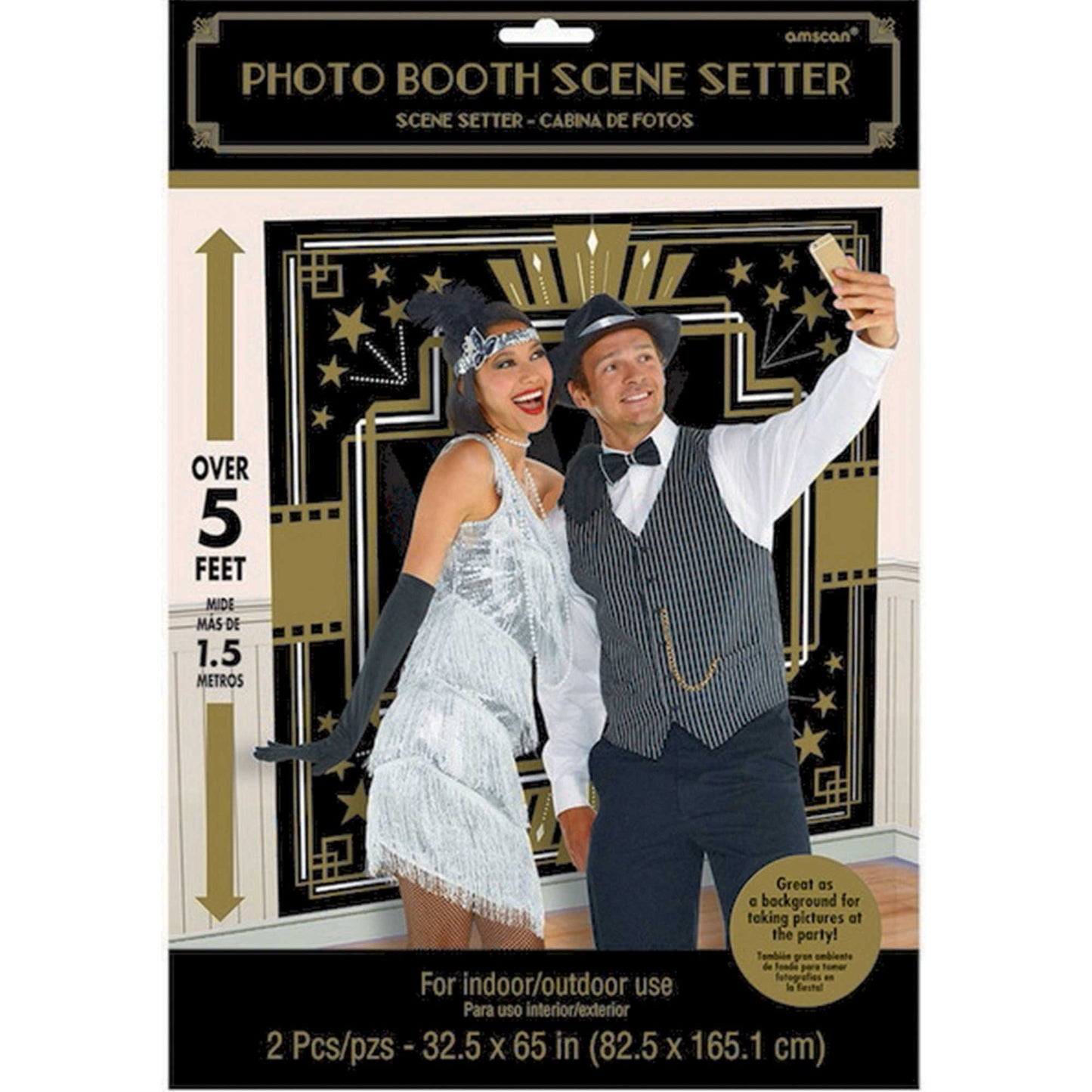 Glitz & Glam Photo Booth Scene Setter Wall Decoration