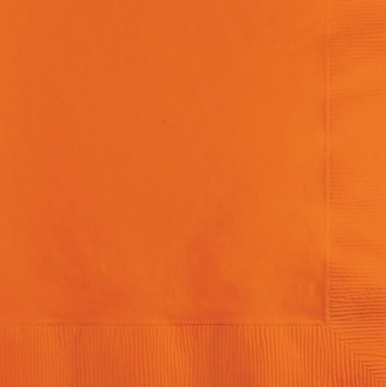 Sunkissed Orange Beverage Napkins