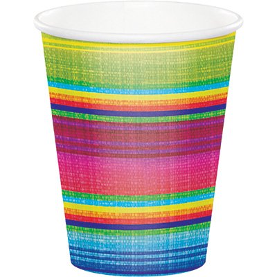 Serape Cups Paper Fiesta 266ml