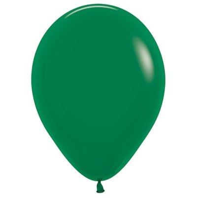 Sempertex 30cm Fashion Forest Green Latex Balloons 032, 100PK