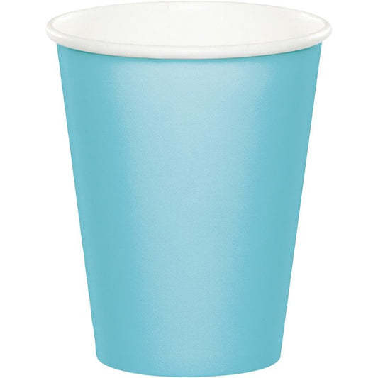 Pastel Blue Cups Paper 266ml