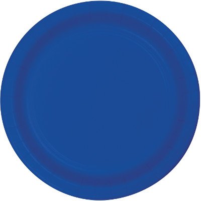 Cobalt Blue Banquet Plates Paper 26cm