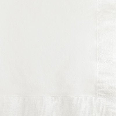 White Beverage Napkins