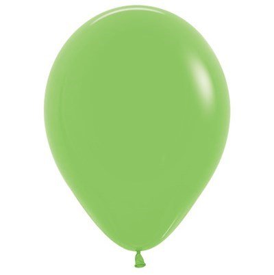 Sempertex 30cm Fashion Lime Green Latex Balloons 031, 100PK