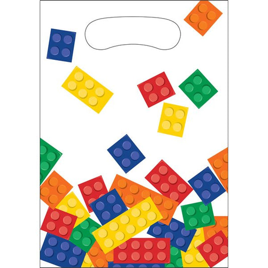 Block Party Loot Bags Plastic 22cm x 16cm